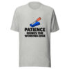 Patience Hones The Working Edge Graphic Tee mockup 7 Patience Hones The Working Edge Graphic Tee mockup 7