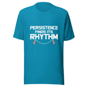 Persistence Finds Its Rhythm Graphic Tee mockup 1 Persistence Finds Its Rhythm Graphic Tee front view