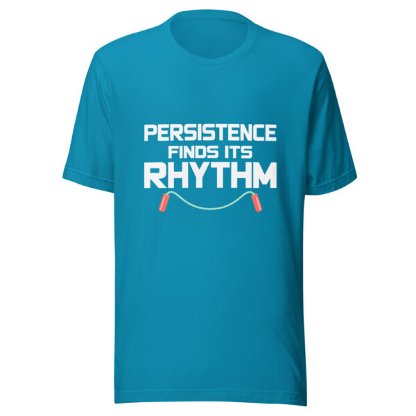 Persistence Finds Its Rhythm Graphic Tee mockup 1 Persistence Finds Its Rhythm Graphic Tee front view