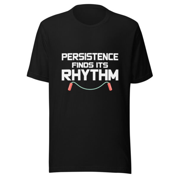 Persistence Finds Its Rhythm Graphic Tee mockup 4 Persistence Finds Its Rhythm Graphic Tee mockup 4