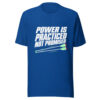 Power Is Practiced Not Promised Graphic Tee mockup 3 Power Is Practiced Not Promised Graphic Tee mockup 3