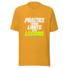Practice Turns Limits Into Lessons Graphic Tee front view