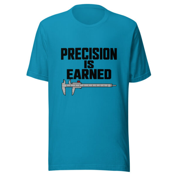 Precision Is Earned Graphic Tee mockup 2 Precision Is Earned Graphic Tee mockup 2