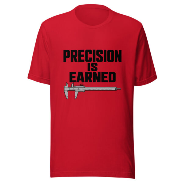 Precision Is Earned Graphic Tee mockup 4 Precision Is Earned Graphic Tee mockup 4