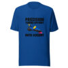 Precision Turns Effort Into Ascent Graphic Tee front view