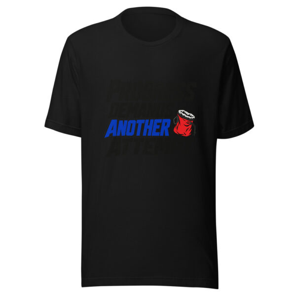 Progress Demands Another Attempt Graphic Tee mockup 5 Progress Demands Another Attempt Graphic Tee mockup 5