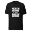 Put In The Hours Shape The Outcome Graphic Tee mockup 4 Put In The Hours Shape The Outcome Graphic Tee mockup 4