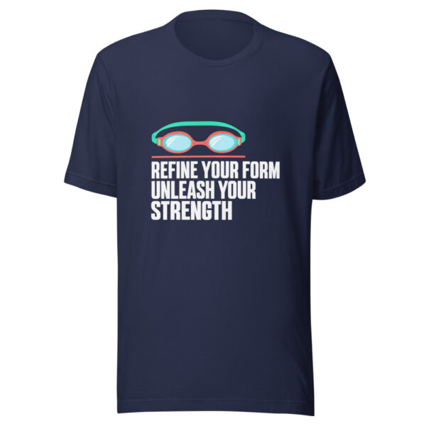 Refine Your Form Unleash Your Strength Graphic Tee mockup 6 Refine Your Form Unleash Your Strength Graphic Tee mockup 6