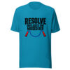 Resolve Outlasts The Missed Rep Graphic Tee mockup 2 Resolve Outlasts The Missed Rep Graphic Tee mockup 2
