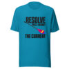 Resolve Pulls Against The Current Graphic Tee mockup 2 Resolve Pulls Against The Current Graphic Tee mockup 2