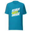 Resolve Rises With The Grade Graphic Tee mockup 2
