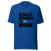 Results Remember The Work Graphic Tee mockup 3 Results Remember The Work Graphic Tee mockup 3