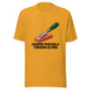 Sharpen Your Skills Through Action Graphic Tee front view