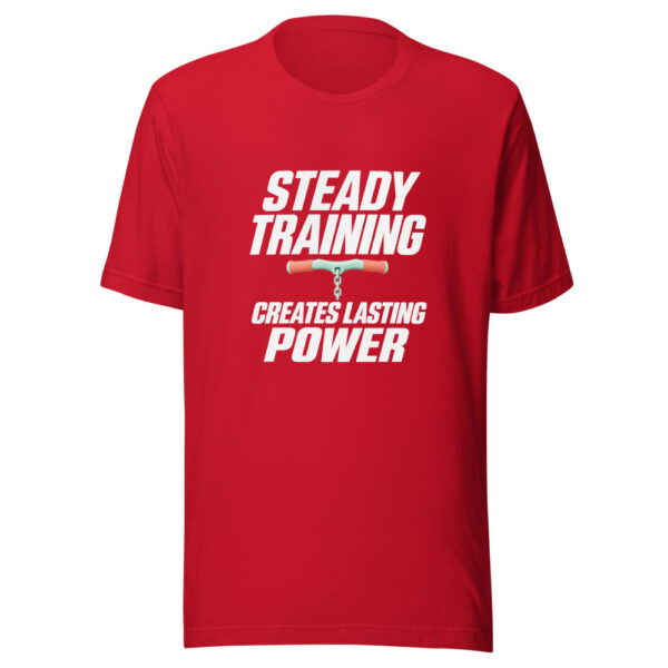 Steady Training Creates Lasting Power Graphic Tee mockup 8 Steady Training Creates Lasting Power Graphic Tee mockup 8