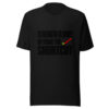Strength Is Built Beyond The Shortcut Graphic Tee mockup 5 Strength Is Built Beyond The Shortcut Graphic Tee mockup 5