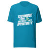 Technique Turns Obstacles Into Opportunity Graphic Tee mockup 1 Technique Turns Obstacles Into Opportunity Graphic Tee front view