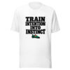Train Intention Into Instinct Graphic Tee mockup 5 Train Intention Into Instinct Graphic Tee mockup 5