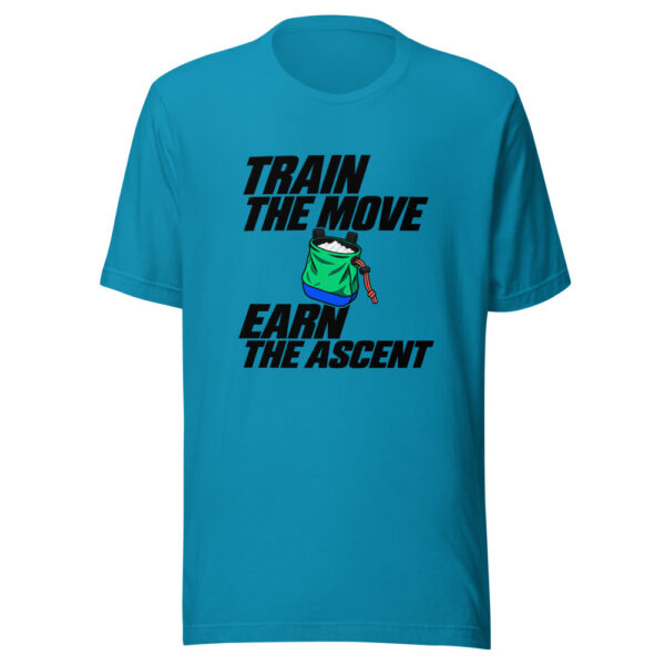 Train The Move Earn The Ascent Graphic Tee mockup 2 Train The Move Earn The Ascent Graphic Tee mockup 2