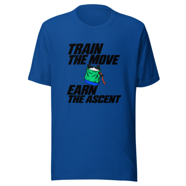 Train The Move Earn The Ascent Graphic Tee mockup 3 Train The Move Earn The Ascent Graphic Tee mockup 3