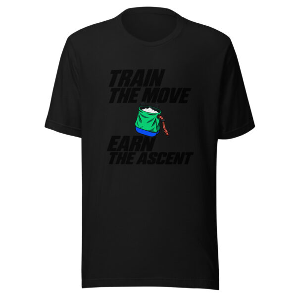 Train The Move Earn The Ascent Graphic Tee mockup 4 Train The Move Earn The Ascent Graphic Tee mockup 4