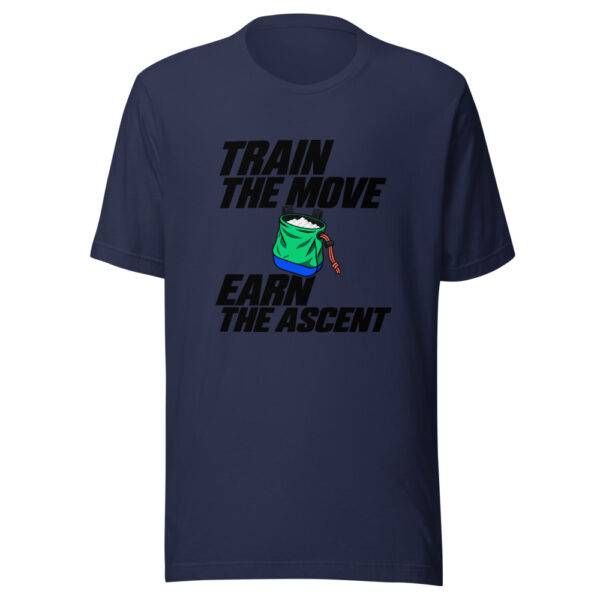 Train The Move Earn The Ascent Graphic Tee mockup 6 Train The Move Earn The Ascent Graphic Tee mockup 6
