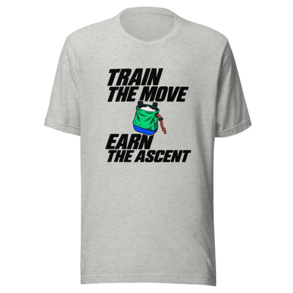 Train The Move Earn The Ascent Graphic Tee mockup 7 Train The Move Earn The Ascent Graphic Tee mockup 7