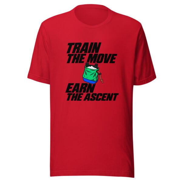 Train The Move Earn The Ascent Graphic Tee mockup 8 Train The Move Earn The Ascent Graphic Tee mockup 8