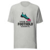 Your Next Foothold Counts Graphic Tee mockup 7 Your Next Foothold Counts Graphic Tee mockup 7